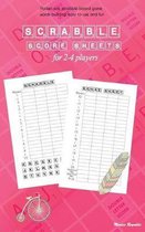 Scrabble Score Sheets for 4 Players