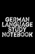 German Language Study Notebook