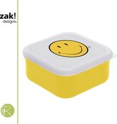 Zak!Designs Smiley - Broodtrommel - To Go - 10 x 10 cm - Geel