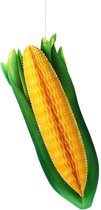 Reuze decoratieve papieren maiskolf van 60 cm