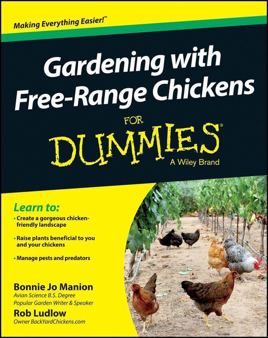 Gardening with Free-Range Chickens For Dummies - cover