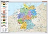 Posterkarten Geographie: Deutschland: politisch