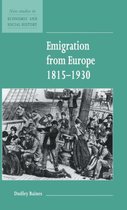 Emigration from Europe 1815 1930