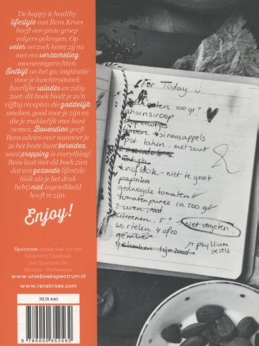 On the go - back cover