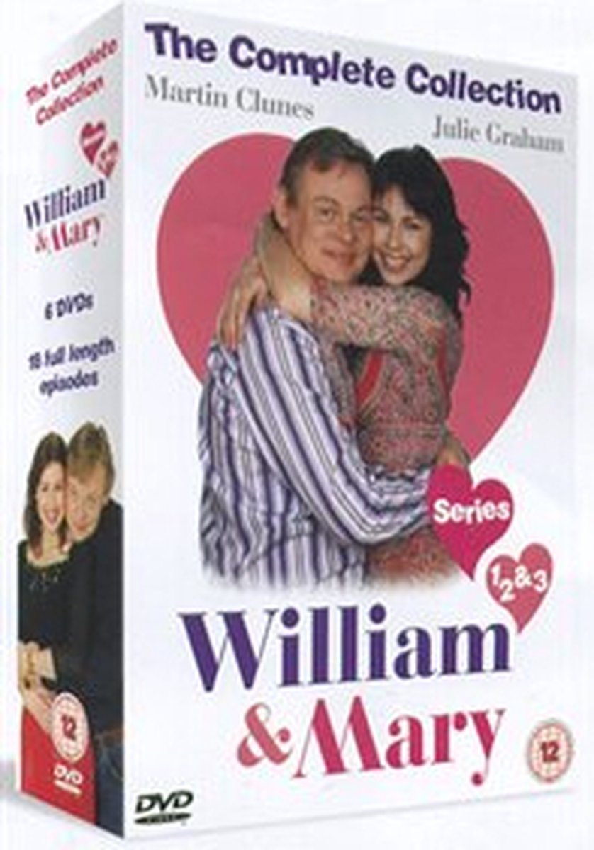 william & mary complete collecion import. dvd.