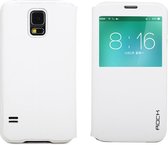 ROCK S View Window Leather Case Samsung Galaxy S5 / S5 Plus - UNI Serie white