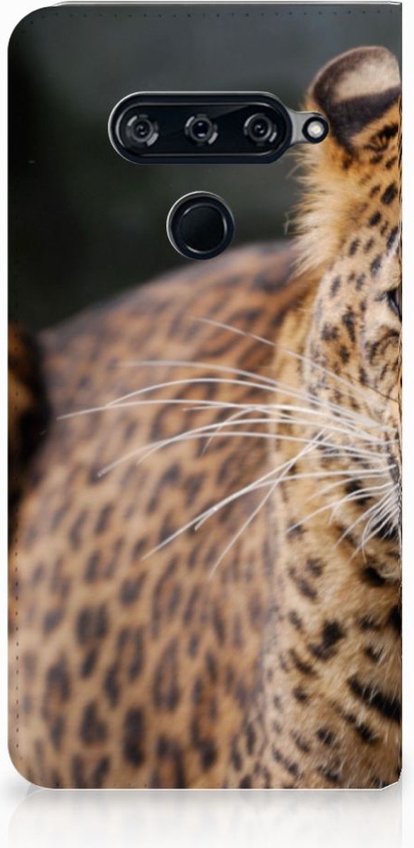 LG V40 Thinq Hoesje maken Luipaard