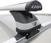 Faradbox Dakdragers Seat Leon ST 2013> gesloten dakrail, luxset, 100kg laadvermogen