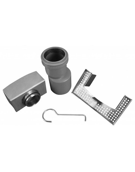 CityLine RVS Douchegoot 70 cm met zijuitloop zonder flens