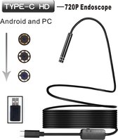 Type-C Endoscoop HD Camera Voor Android Telefoon – 5 Meter – 5.5mm / 7.0mm of 8.0mm kop