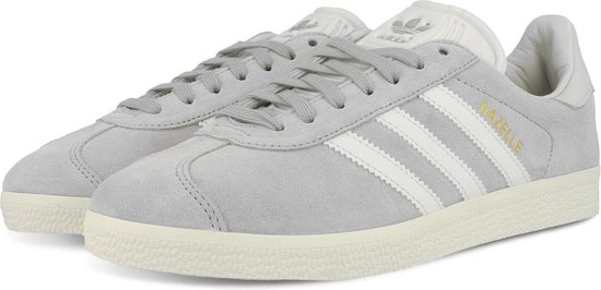adidas GAZELLE S76221 - schoenen-sneakers - Unisex - grijs - maat 41 |  bol.com