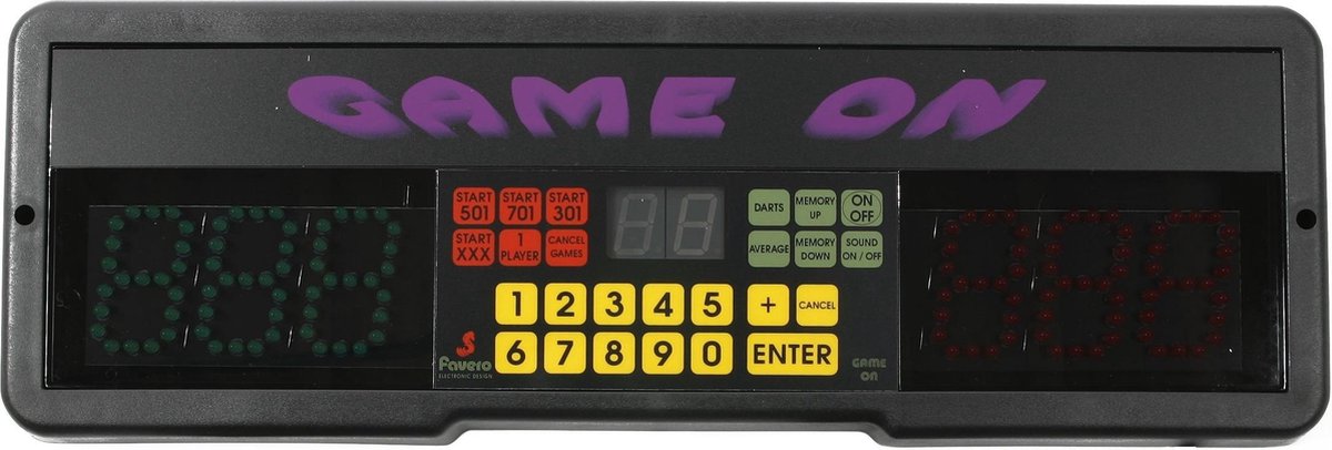 Favero Game On Darts Scoreboard