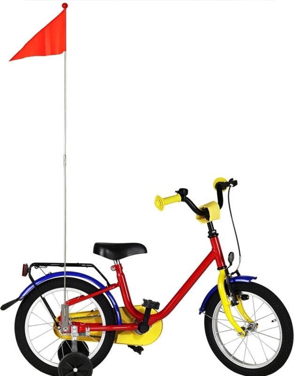 Fietsvlaggetje oranje 160 cm - Nederland / koningsdag | bol.com
