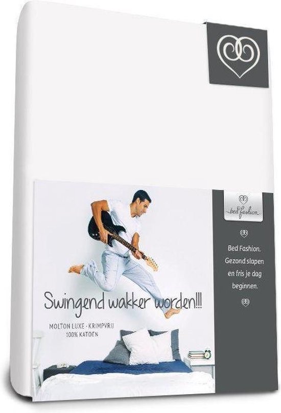 Bed-Fashion Drap-housse molton de luxe, non rétractable 140 x 210 cm