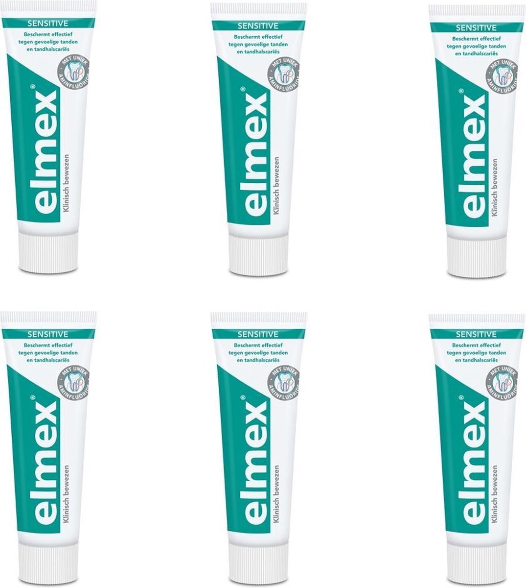 Elmex Sensitive - 6x 75 ml - Tandpasta