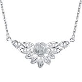 Bloem ketting klassiek  fantasie 50 cm