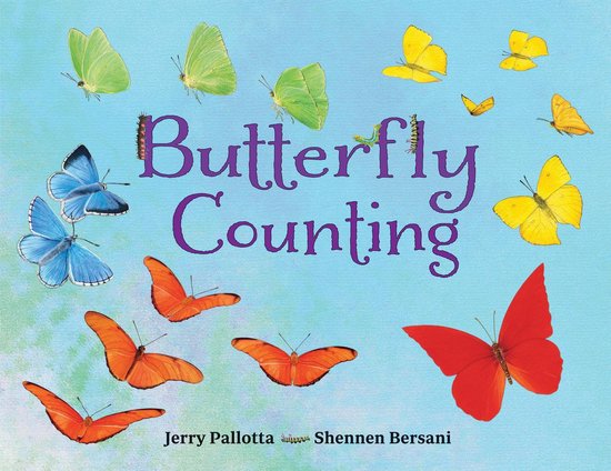 Jerry Pallotta's Counting Books - Butterfly Counting - cover