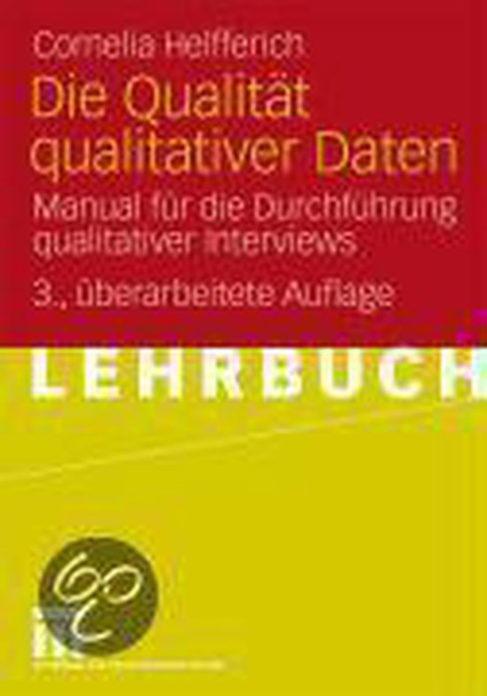 Die Qualität qualitativer Daten - cover