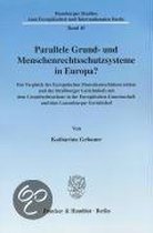 Parallele Grund- Und Menschenrechtsschutzsysteme in Europa?: Ein Vergleich Der Europaischen Menschenrechtskonvention Und Des Strassburger Gerichtshofs