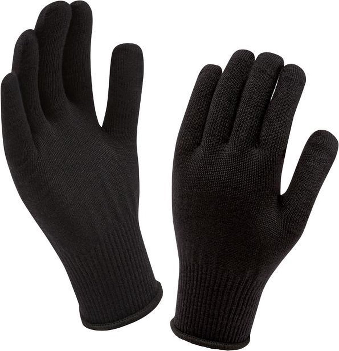 Sealskinz Merino Glove - Fietshandschoenen - Heren - Universeel - Liner Black - Sealskinz