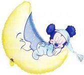 folieballon - Baby Mickey Mouse - maan