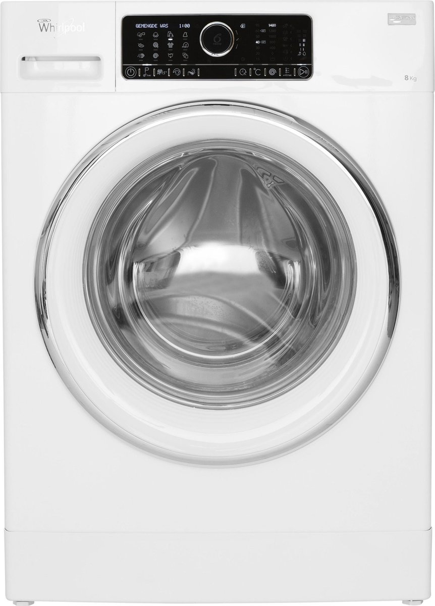 prinses kolf Grazen Whirlpool FSCR80420 - ZEN - Wasmachine - NL/FR | bol.com