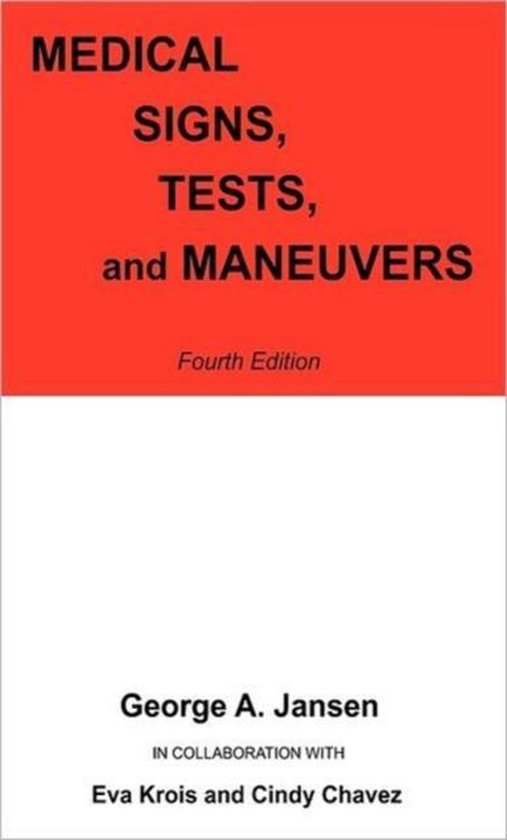 Medical Signs, Tests, and Maneuvers - cover