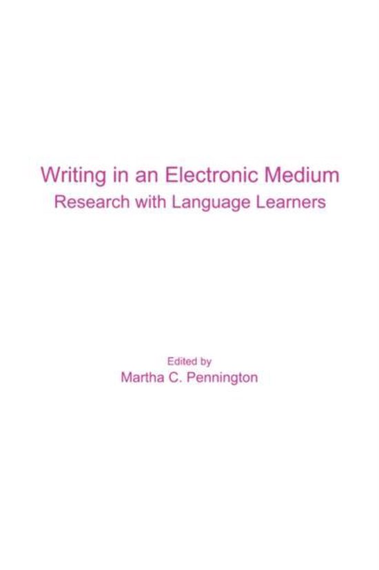 Writing in an Electronic Medium - cover