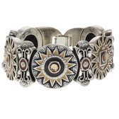 Schakelarmband vintage design met steentjes