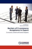 Barriers of E-Commerce Acceptance in Export