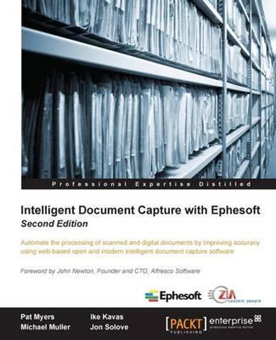 Intelligent Document Capture with Ephesoft - - cover