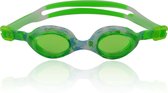 #DoYourSwimming - Zwembril incl. transportbox - »Flippo« - anti-fog systeem, krasbestendige glazen met geïntegreerde UV-bescherming  - voor kinderen tot 12 jaar - groen