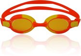 #DoYourSwimming - Zwembril incl. transportbox - »Picco« - anti-fog systeem, krasbestendige glazen met geïntegreerde UV-bescherming  - voor kinderen tot 12 jaar - oranje/geel