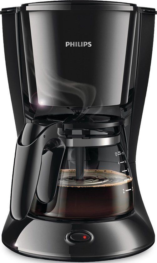 Instelbare functies voor type koffie - Philips HD7432/20 - Philips Daily HD7432/20 - Compact koffiezetapparaat - Zwart