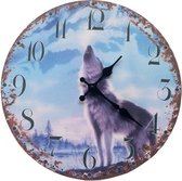 Klok Howling Wolf