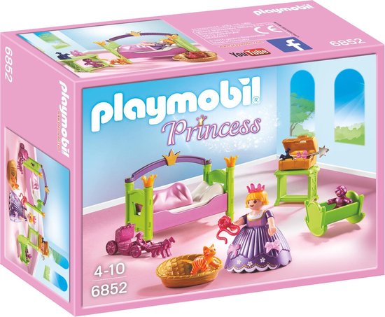 Gepolijst stel je voor slang Playmobil Princess: Slaapkamer Van De Prinses (6852) | bol.com