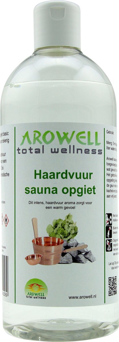 Goedkoopste Arowell - Haardvuur - Sauna opgiet - Saunageur - 500 ml