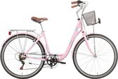 Excel Central Park - Stadsfiets - Vrouwen - Roze - 48 cm