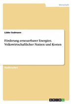 Forderung Erneuerbarer Energien. Volkswirtschaftlicher Nutzen Und Kosten