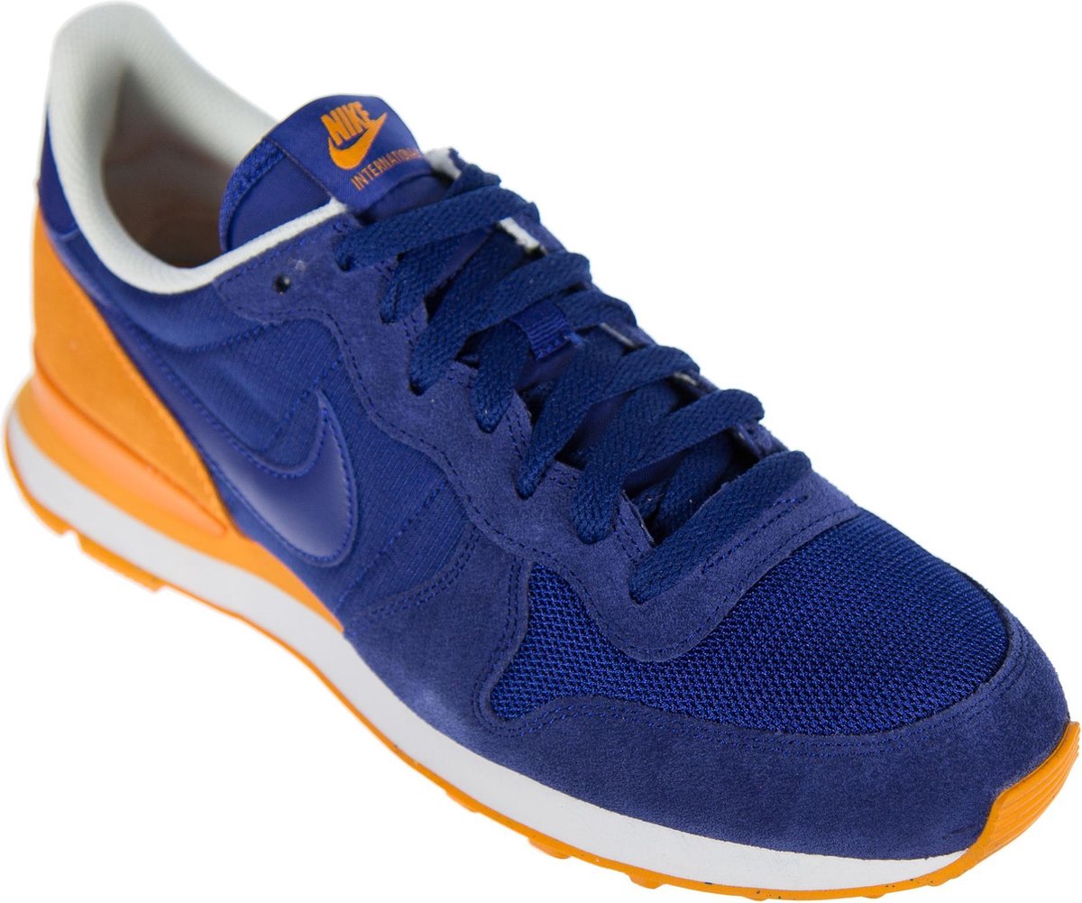 Nike Internationalist sneakers Sportschoenen - Maat 42.5 - Mannen -  blauw/oranje/wit | bol.com