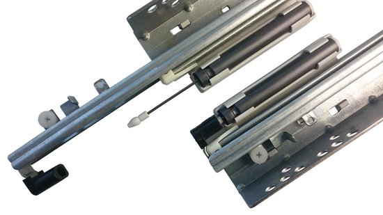 Heavy Duty ladegeleiders - 1500mm – vergrendeling - 220kg