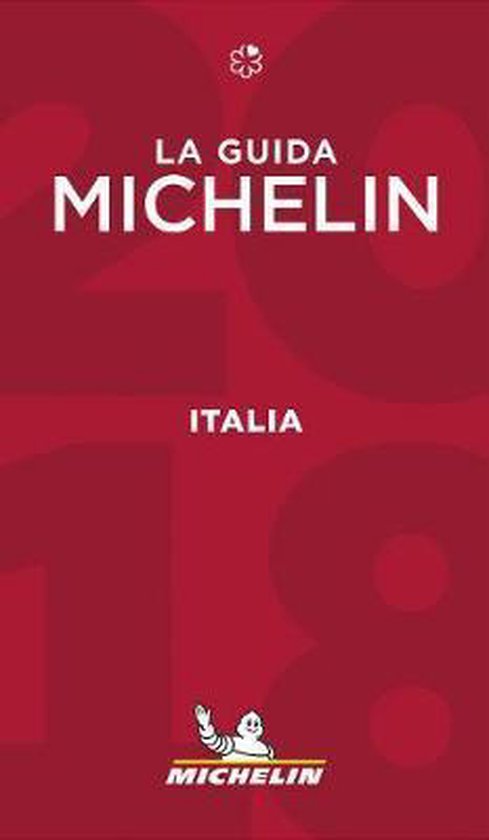 Michelin Guide Italy (Italia) 2018 - cover