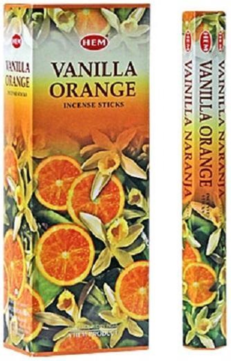 HEM Wierook Vanilla Orange (6 pakjes)