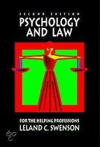 Psychology And Law For The Helping Professions