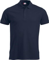 Manhattan heren polo dark navy 4xl