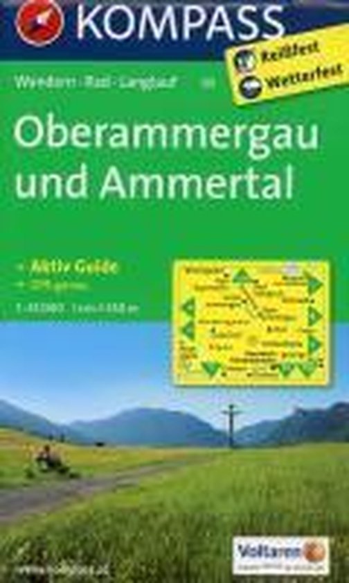 Kompass WK05 Oberammergau und ammertal - cover