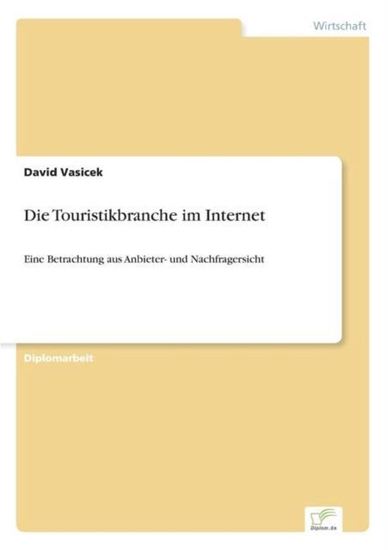 Die Touristikbranche im Internet - cover