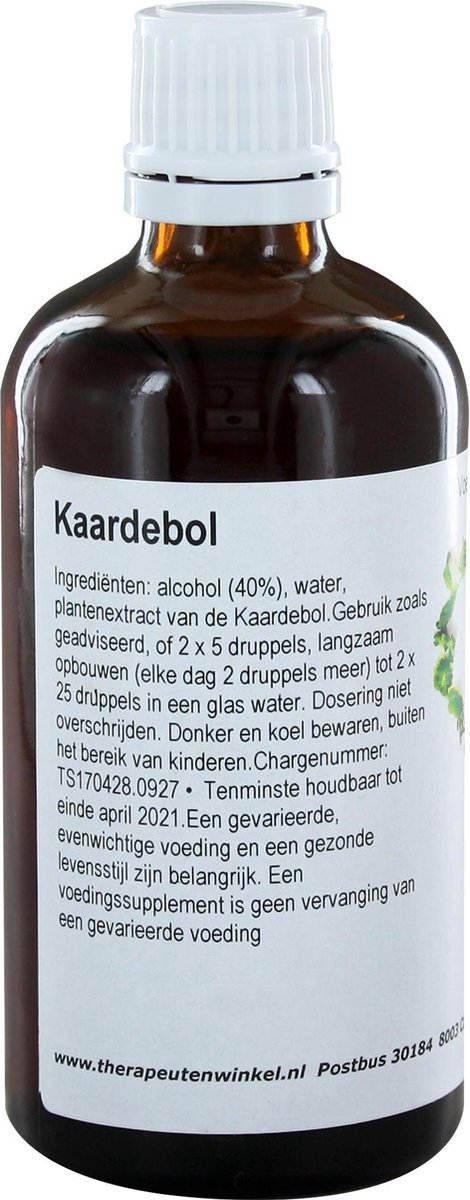 Goedkoopste Therapeutenwinkel Kaardebol 100 ml