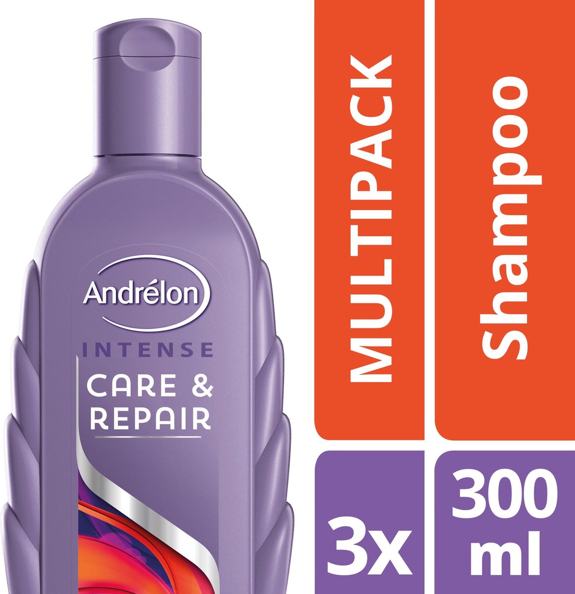 Andrélon Care & Repair - 300 ml - Shampoo - 3 stuks - Voordeelverpakking