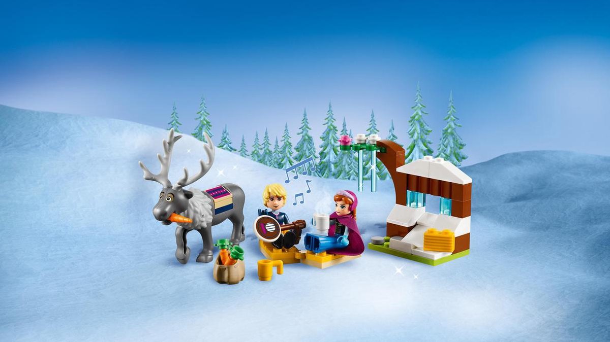 LEGO Disney Princess Frozen Slee-avontuur met Anna & Kristoff - 41066 — afbeelding 3